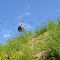 Kabinenbahn Canazei-Belvedere, August 2007