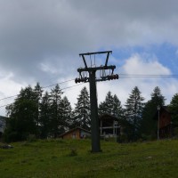 Schlepplift in Colfosco, August 2007