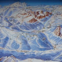 Pistenplan Corvara-Colfosco, August 2007