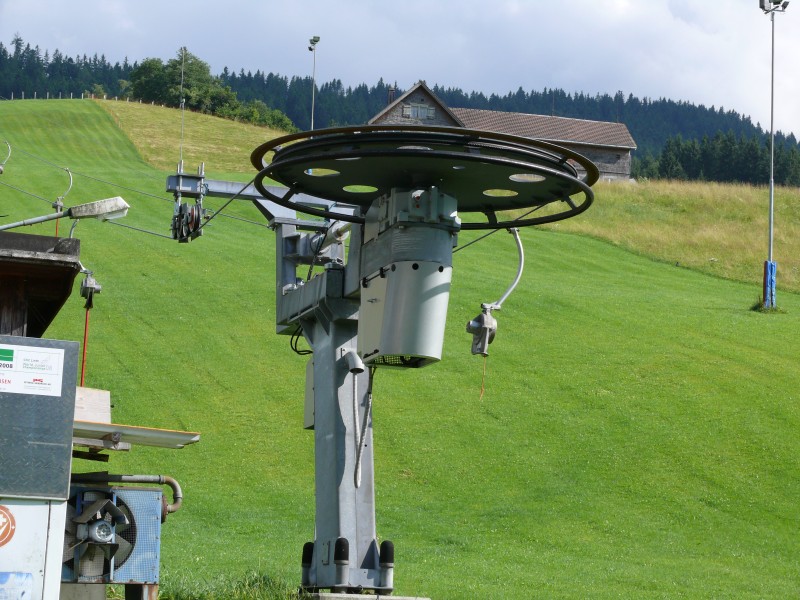 Talstation Schlepplift Bömmeli-Lauftegg, Juli 2008