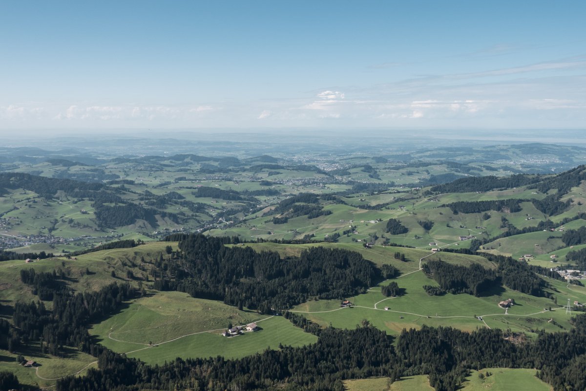 Blick ins Appenzell