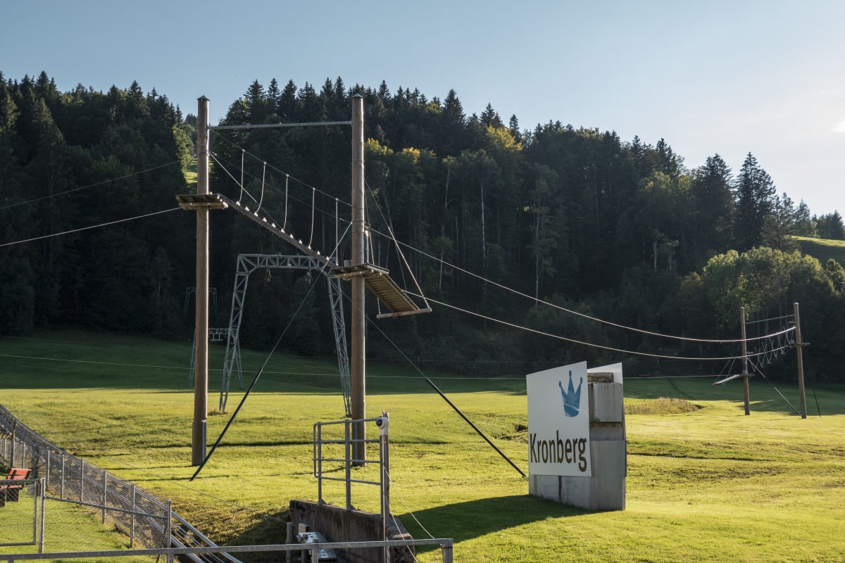 Stillgelegter Schlepplift in Jakobsbad