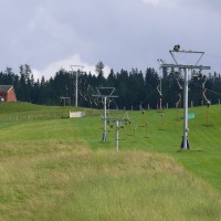 Er wurde von Bühler gebaut, aber von Garaventa modernisiert, Juli 2008