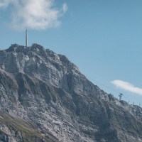 Blick vom Kronberg zum Säntis, September 2022