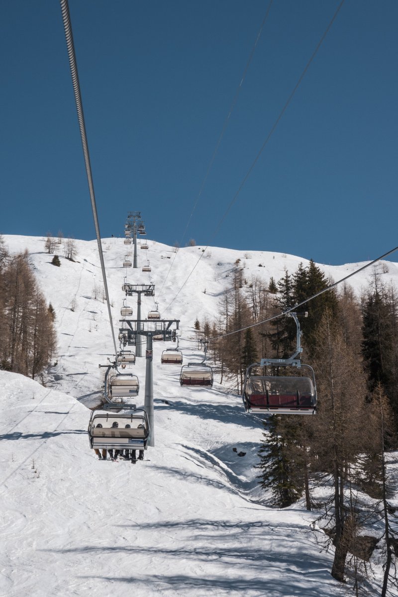 Sesselbahn Ischalp-Brämabüel, März 2022