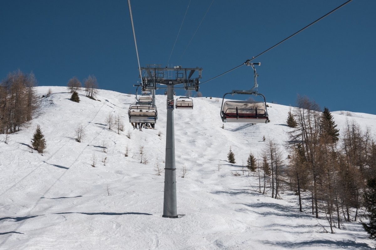 Sesselbahn Ischalp-Brämabüel, März 2022