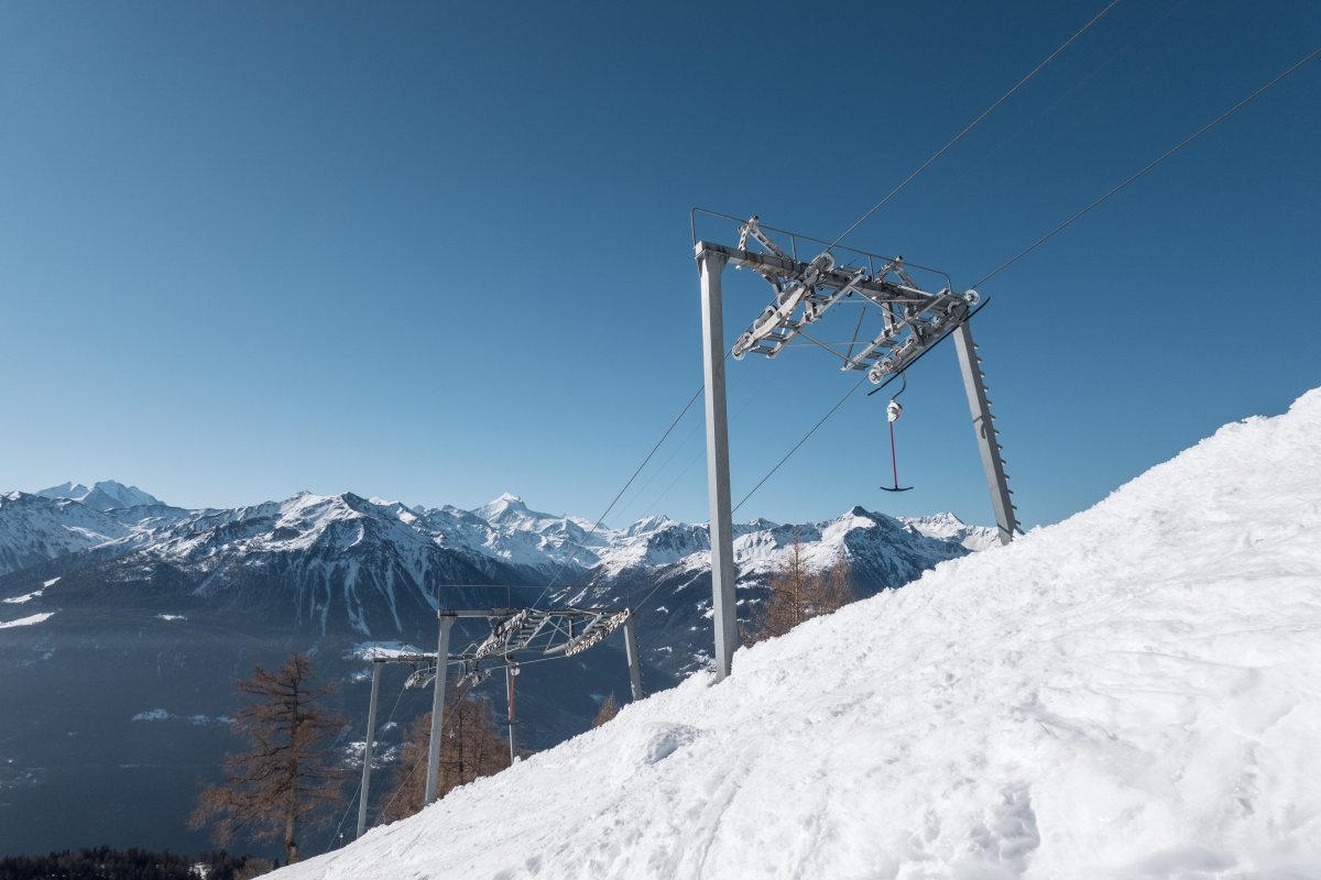 Schlepplift Feselalp, März 2022