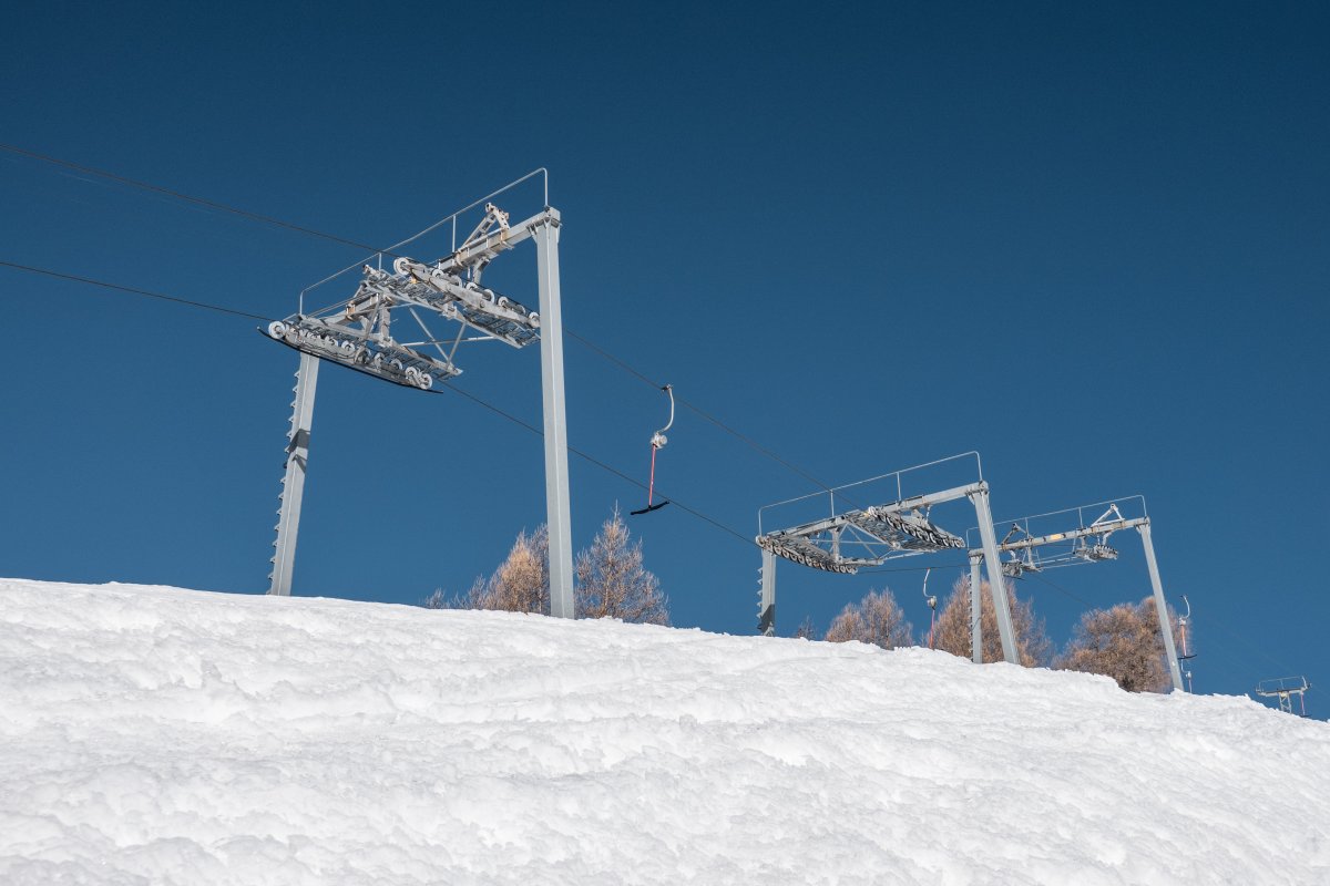 Schlepplift Feselalp, März 2022