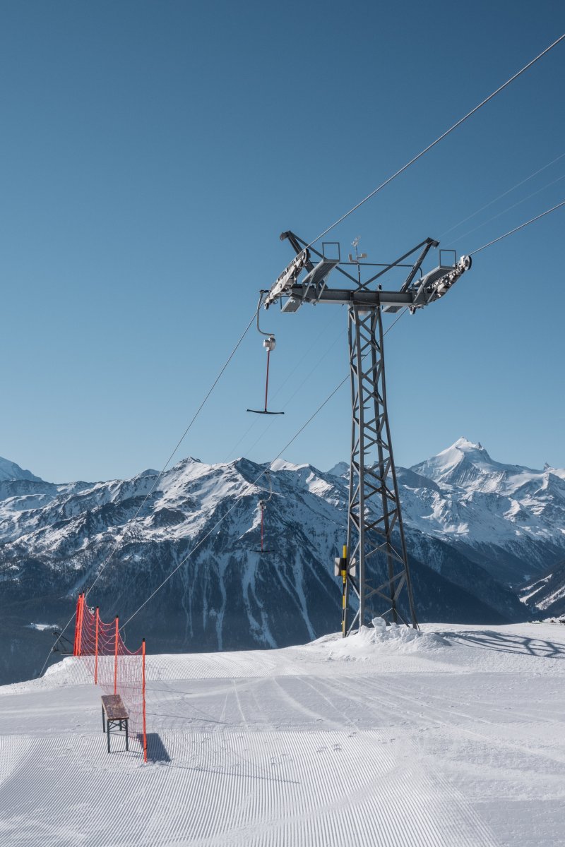 Schlepplift Feselalp, März 2022