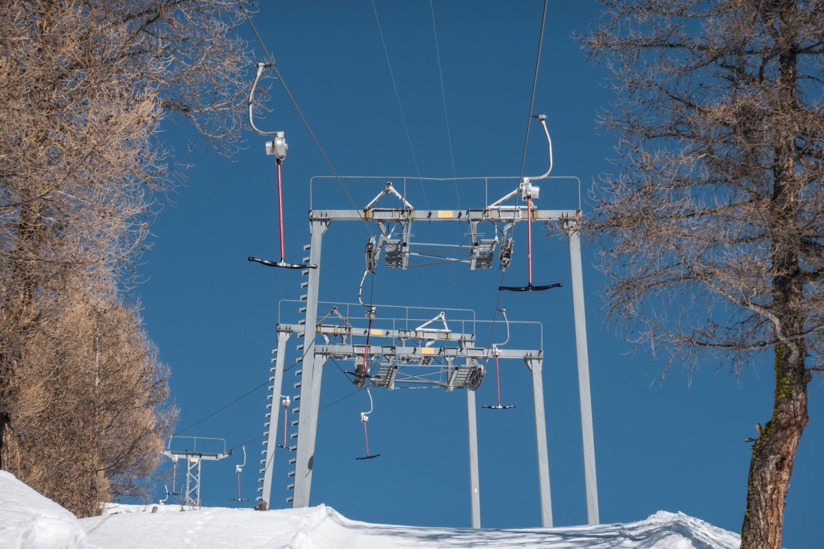 Schlepplift Feselalp, März 2022