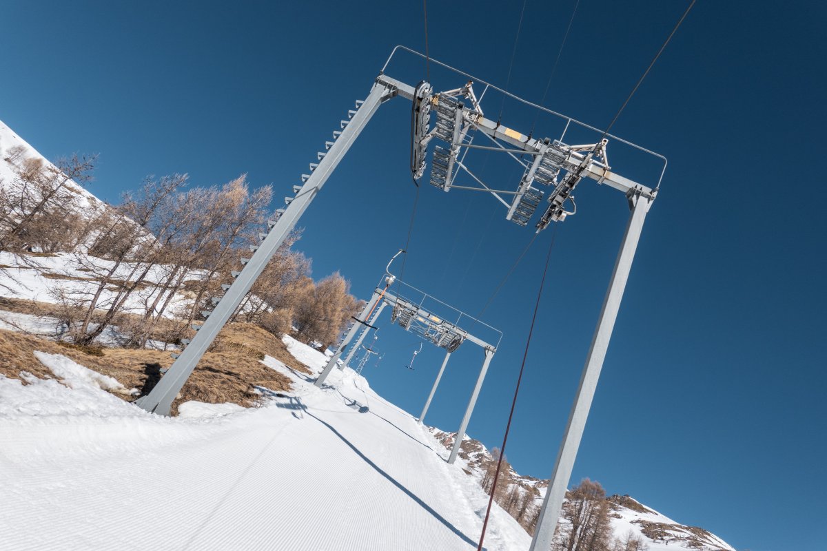 Schlepplift Feselalp, März 2022