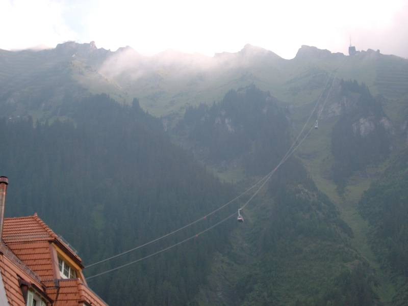 Luftseilbahn Wengen-Männlichen, Juli 2005