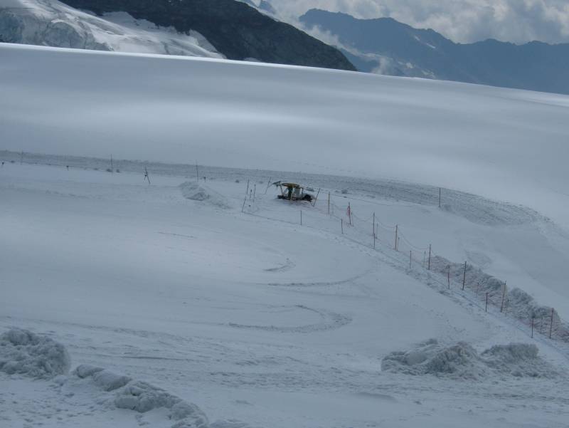 Seillift auf den Jungfraujoch