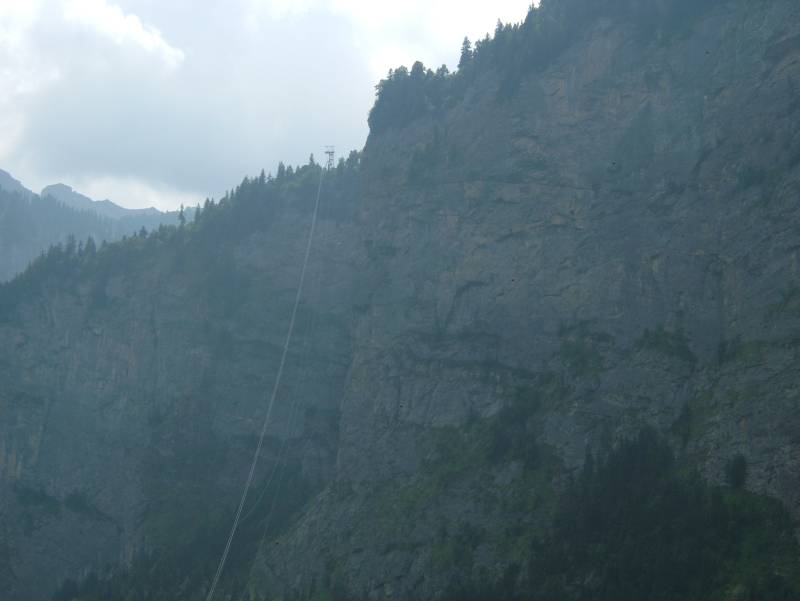 Luftseilbahn Stechelberg-Gimmelwald-Mürren, Juli 2005