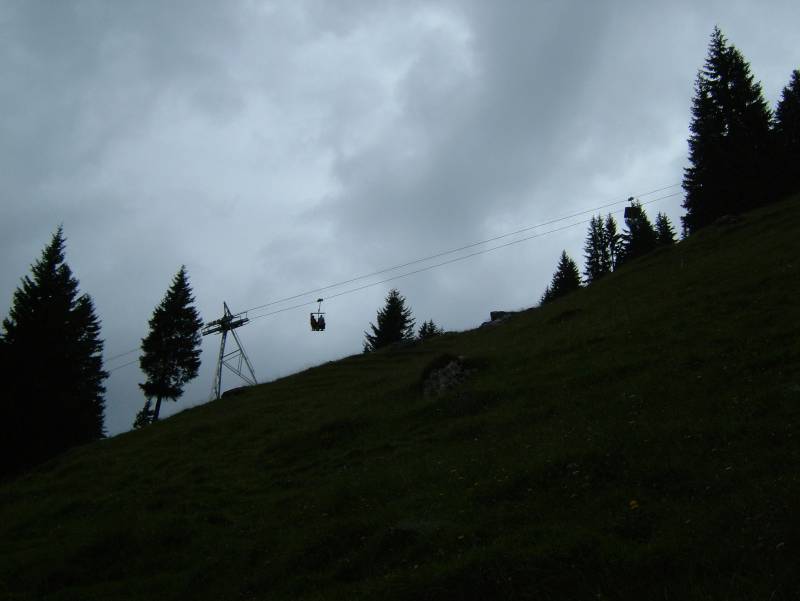 Sesselbahn Kandersteg-Oeschinen, Juli 2005