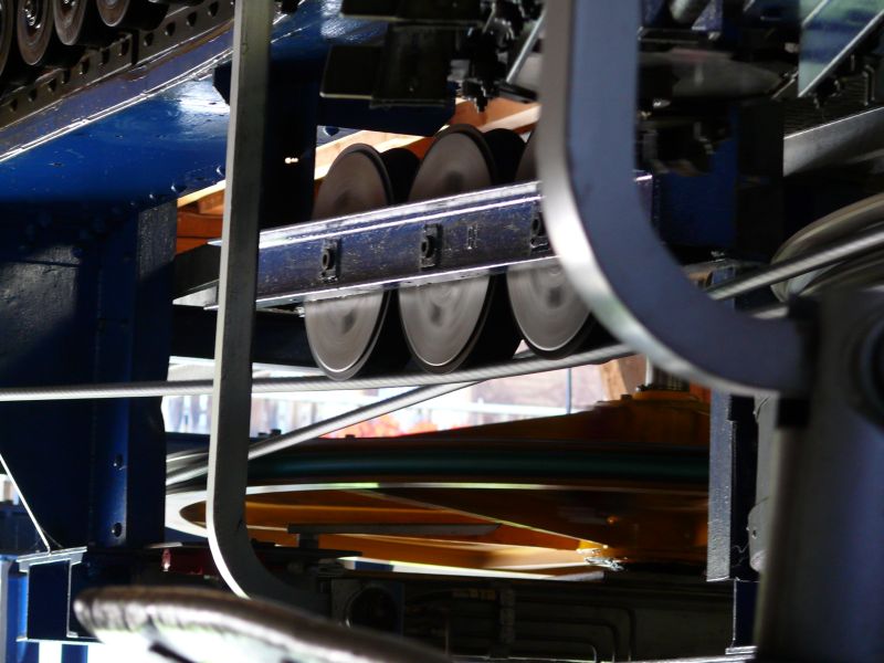 Talstation der Sesselbahn Kandersteg-Oeschinen, Juli 2008