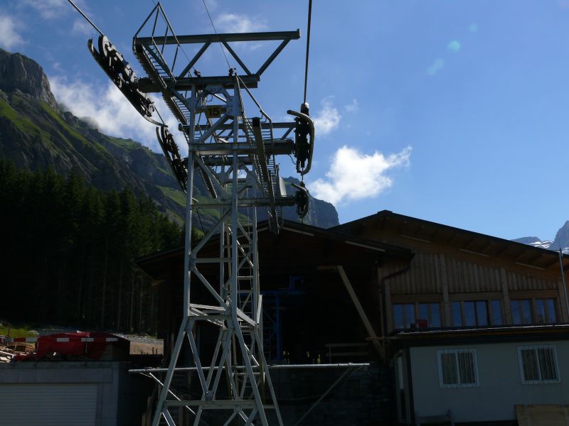 Sesselbahn Kandersteg-Oeschinen, Juli 2008