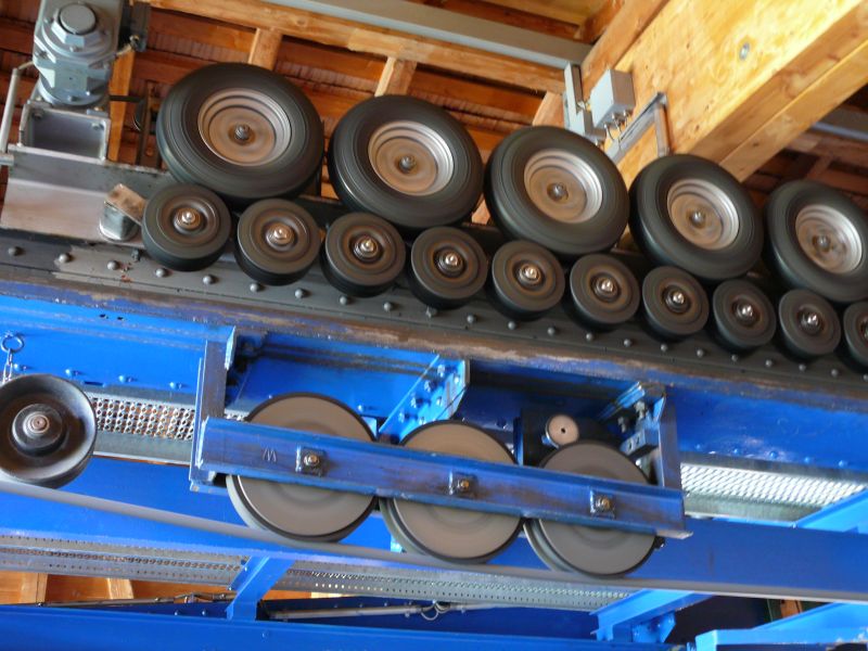 Bergstation der Sesselbahn Kandersteg-Oeschinen, Juli 2008