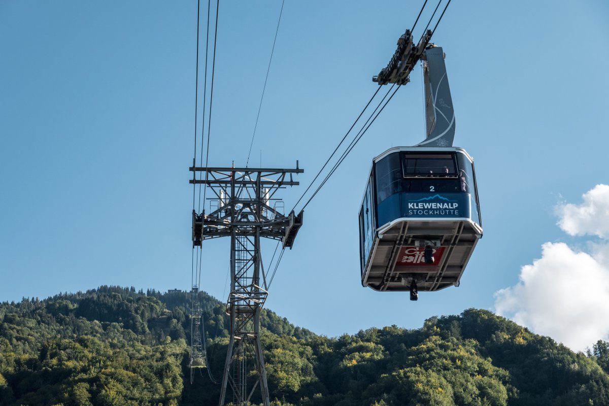 Seilbahn von Beckenried zur Klewenalp
