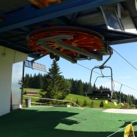 Bergstation Sesselbahn Krummenau-Rietbach, Juli 2008