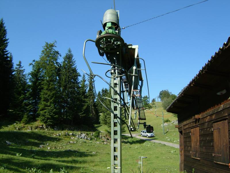 Skigebiet L'Abbaye am Lac de Joux im Sommer