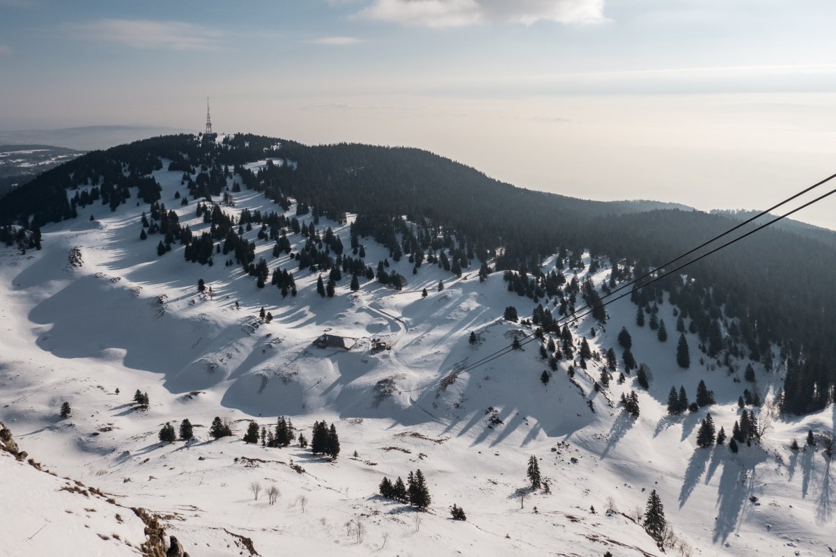 Panorama La Dôle, Februar 2023