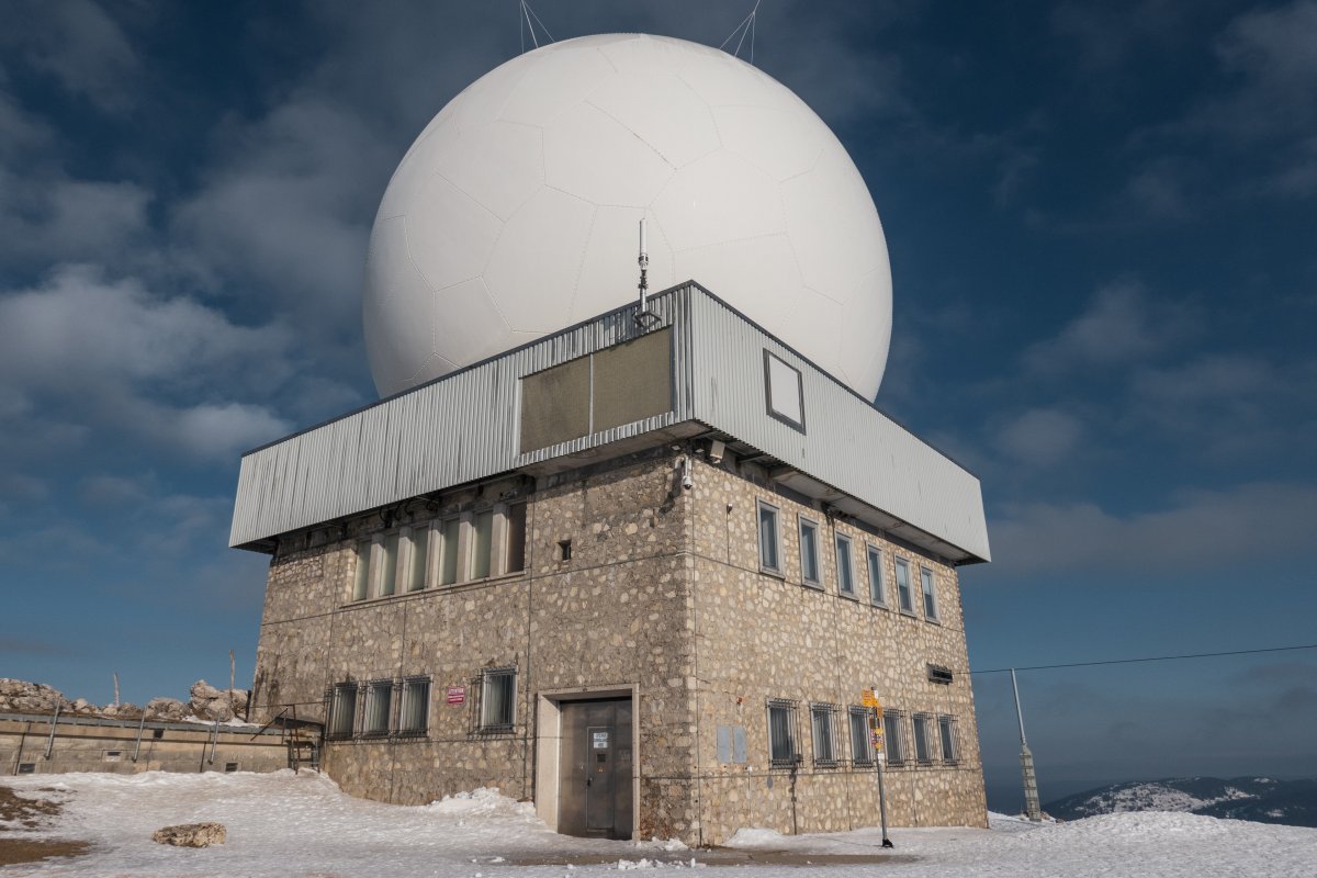 Radarstation La Dôle, Februar 2023
