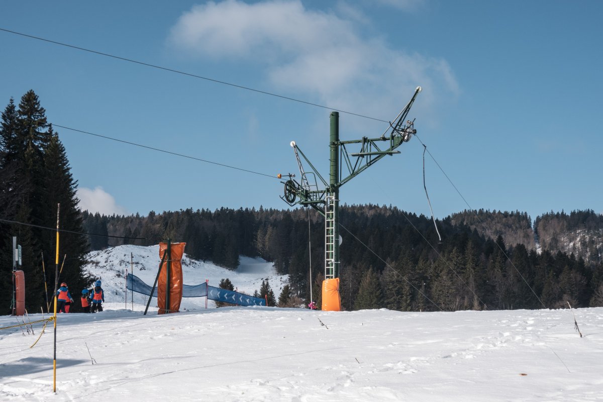 Schlepplift Les Neiges, Februar 2023