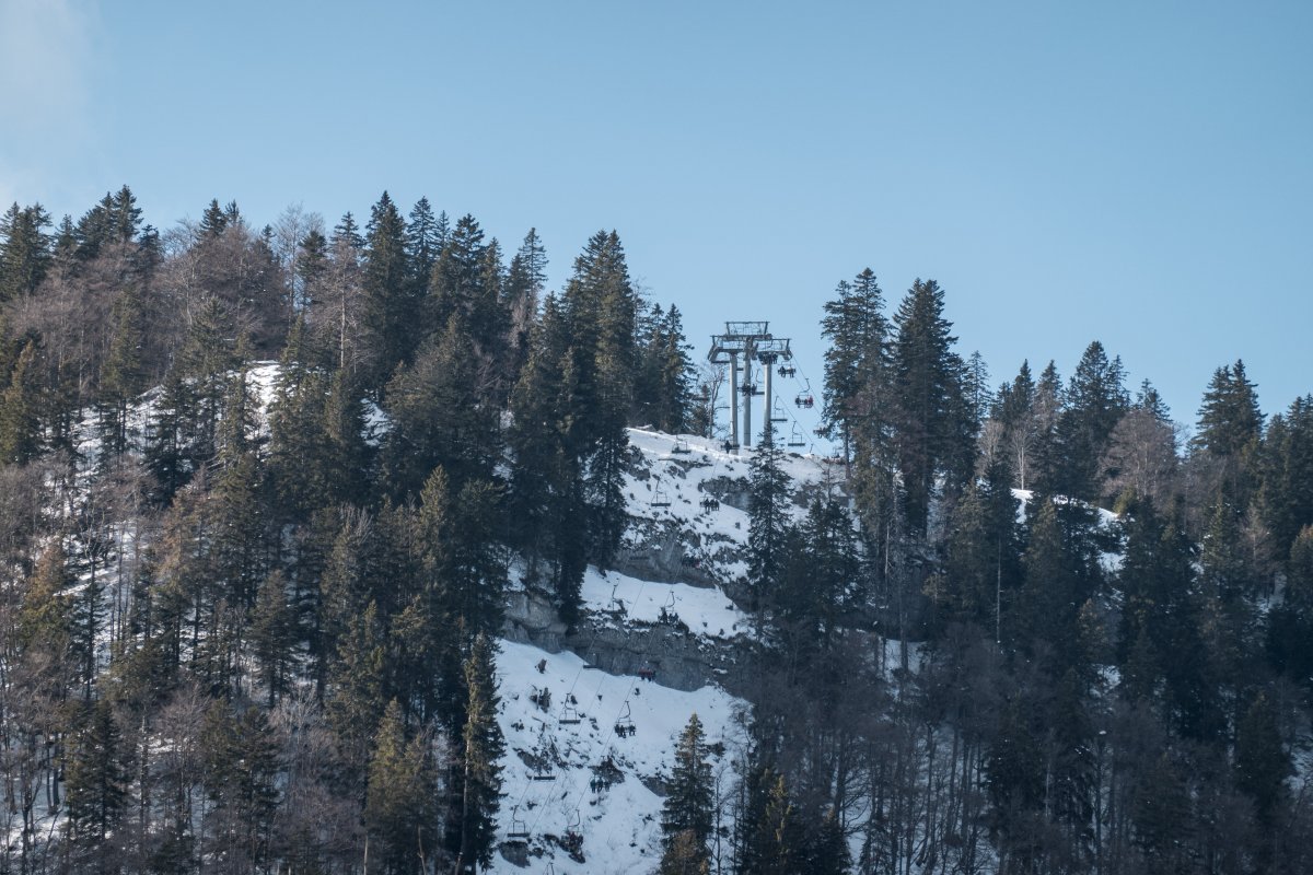 Sesselbahn Balancier, Februar 2023