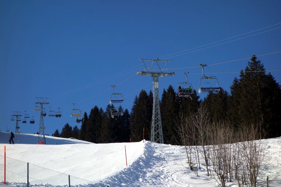 Sesselbahn Lenk-Walleggbärgli, März 2013