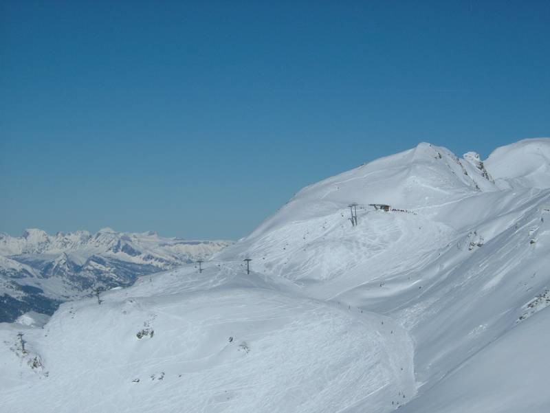 Sesselbahn Motta-Schwarzhorn, Februar 2005