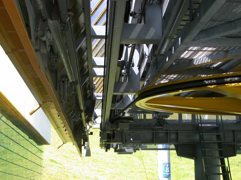 Talstation der Sesselbahn Alp Lavoz-Steinhaus, August 2005