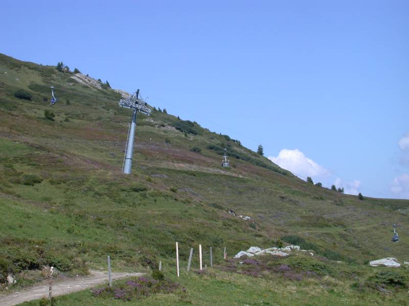 Sesselbahn Val Schameala-Cumascheals, August 2005