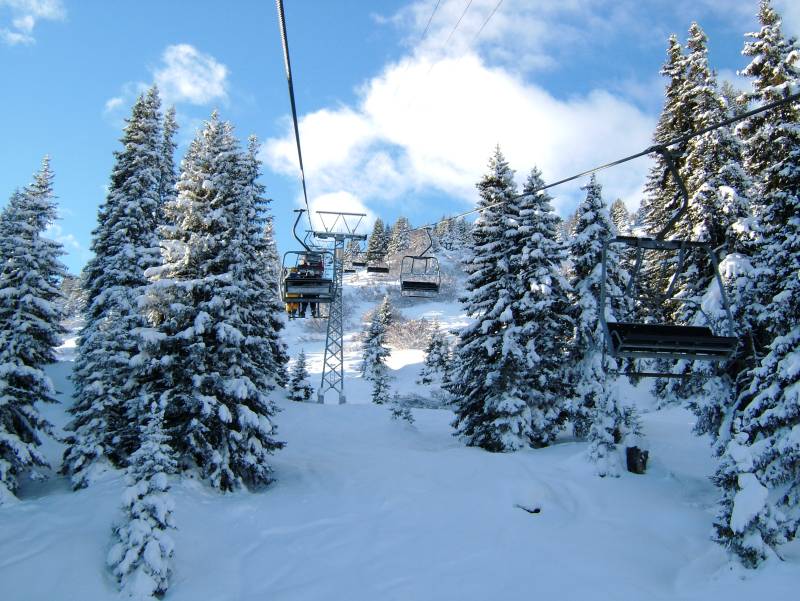 Sesselbahn Churwalden-Alp Stätz, Dezember 2005