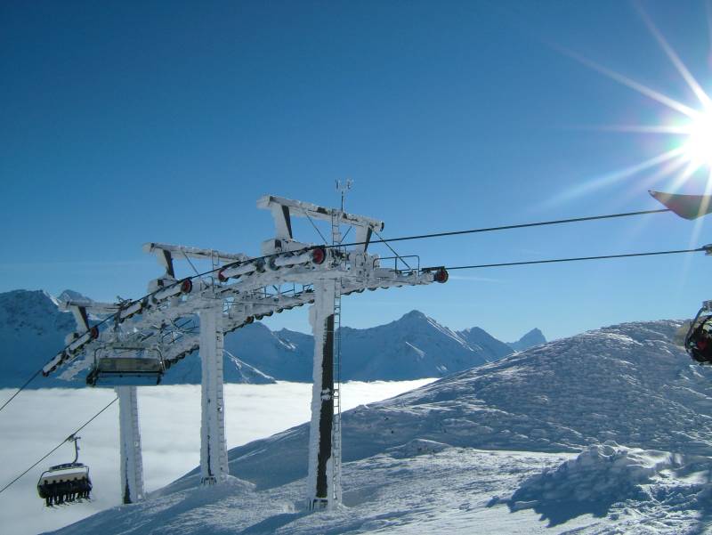 Sesselbahn Rungg-Stätzerhorn, Januar 2006