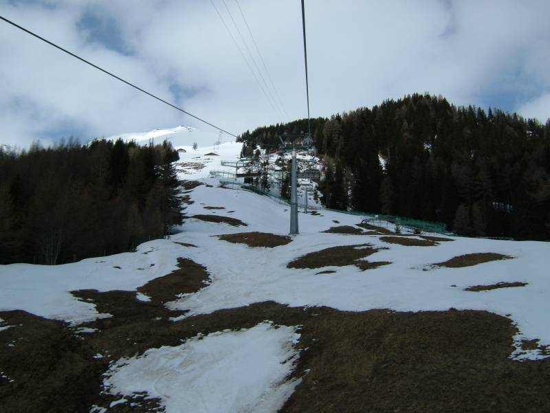Sesselbahn Churwalden-Pradaschier, April 2006