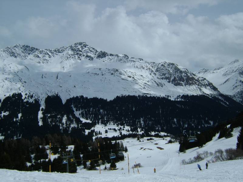Sesselbahn Rungg-Stätzerhorn, April 2006