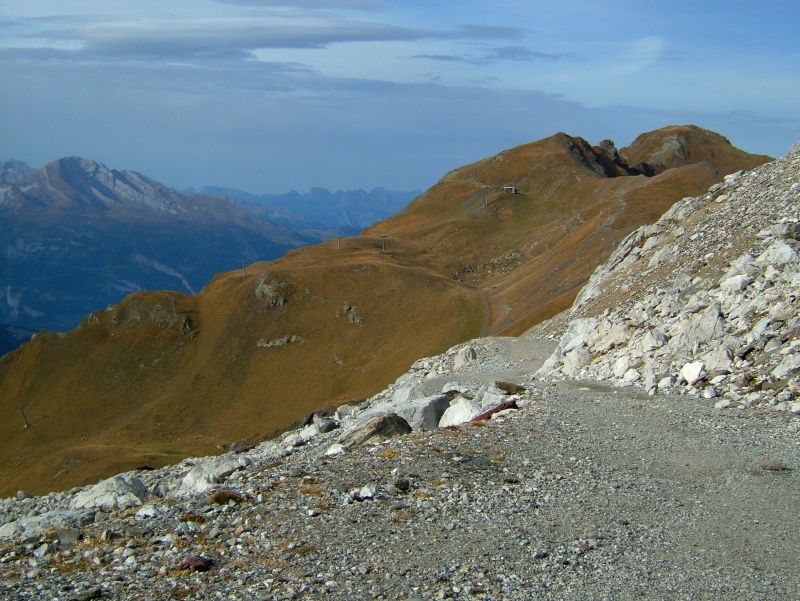 Sesselbahn Motta-Schwarzhorn, Oktober 2006
