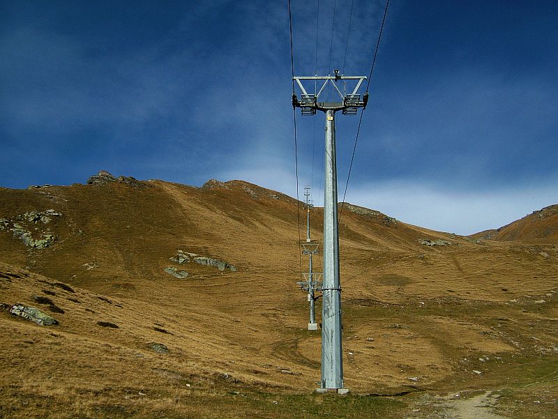 Sesselbahn Motta-Schwarzhorn, Oktober 2006