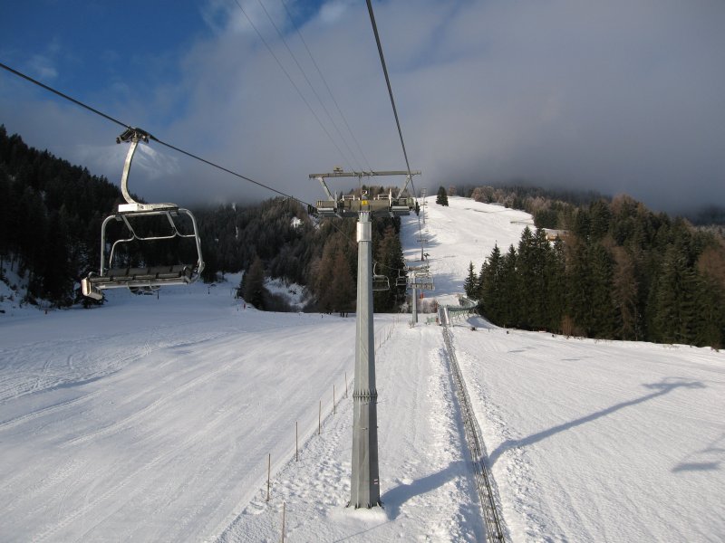 Sesselbahn Churwalden-Pradaschier, Dezember 2008