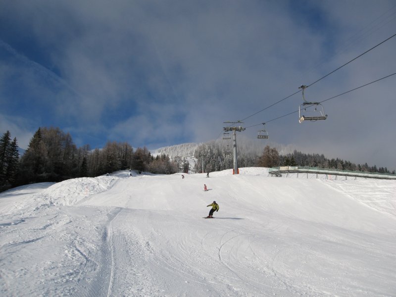 Sesselbahn Churwalden-Pradaschier, Dezember 2008