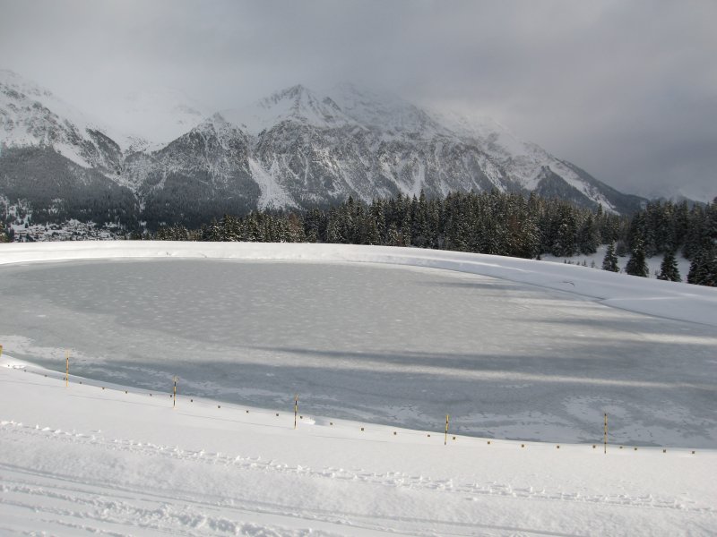 Speichersee Valos, Dezember 2008