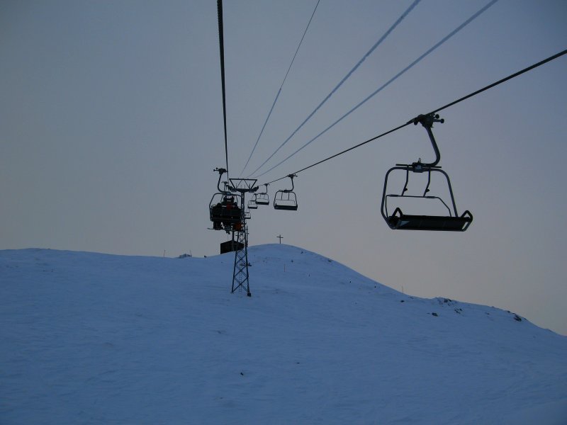 Sesselbahn Tgantieni-Piz Scalottas, Dezember 2008