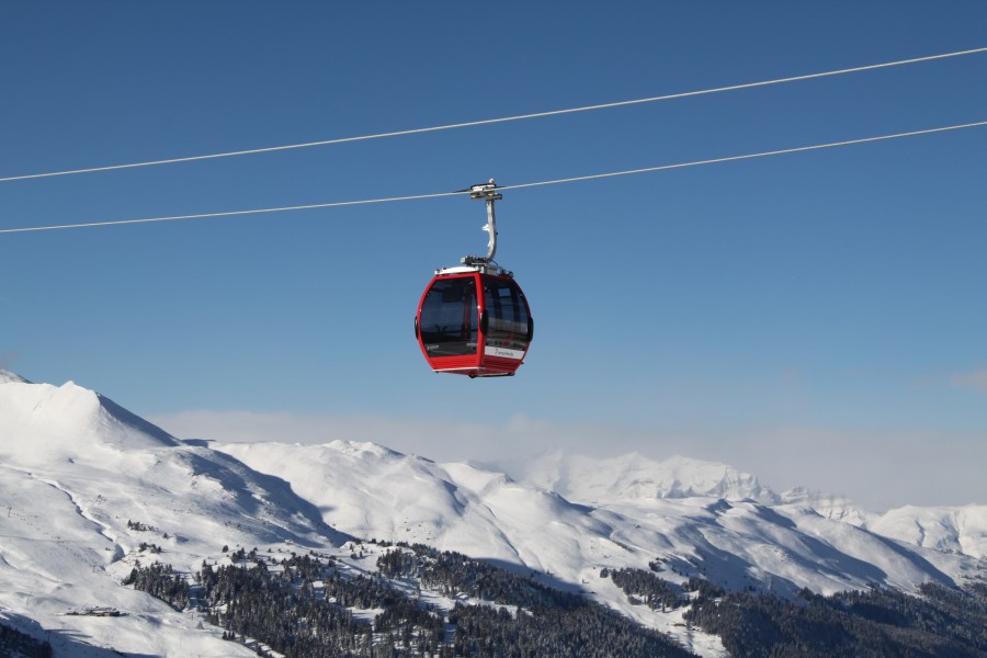 Kabinenbahn Canols-Scharmoin, Dezember 2010