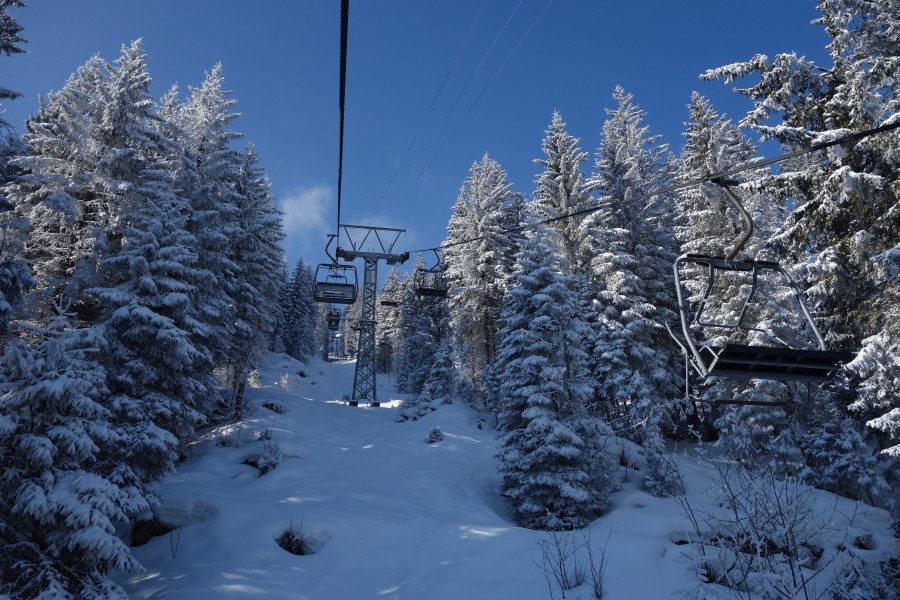 Sesselbahn Churwalden-Alp Stätz, März 2013