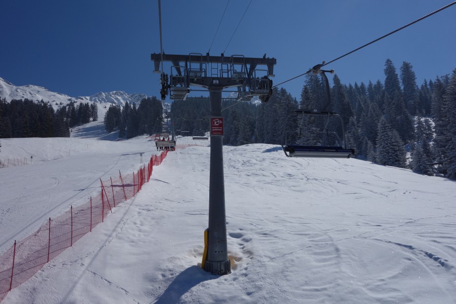 Sesselbahn Parpan-Heimberg, März 2013