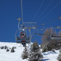 Sesselbahn Tgantieni-Scalottas, März 2013