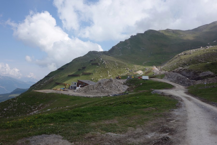 Sesselbahn Motta-Schwarzhorn, Juli 2013