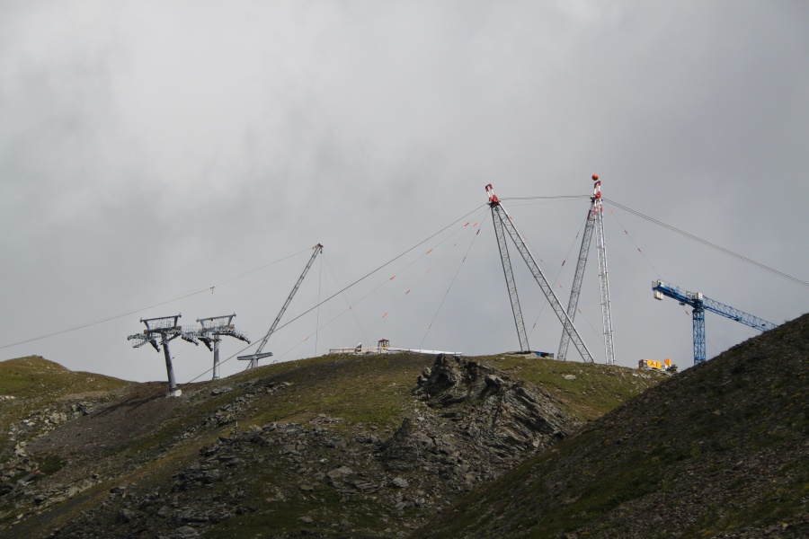 Bergstation der Sesselbahn Motta-Urdenfürggli, August 2013