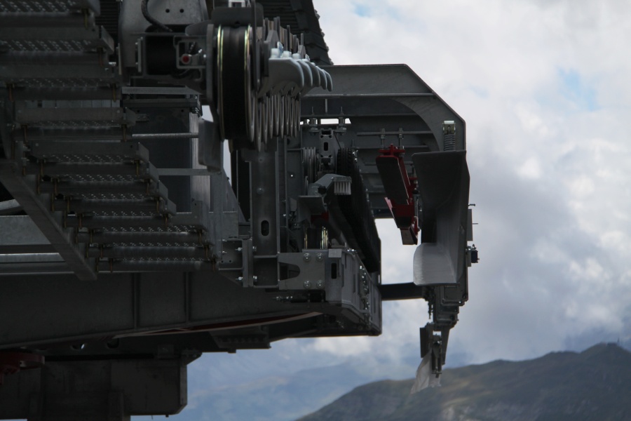 Talstation der Sesselbahn Motta-Urdenfürggli, August 2013